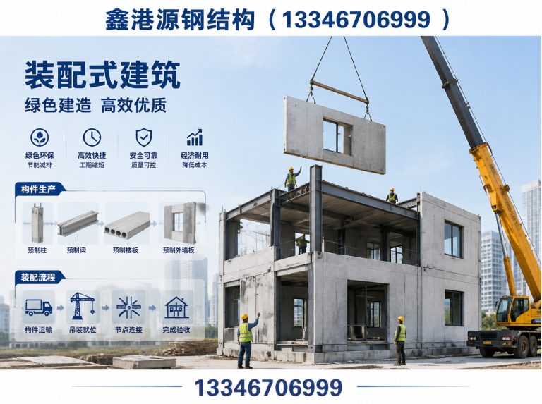 魏都区建筑钢构件展示图